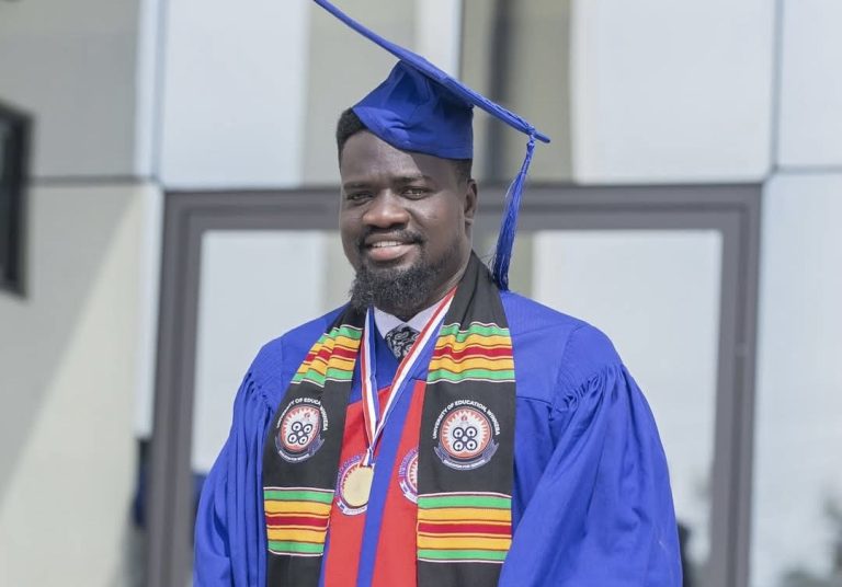 Mr. Rinner Ayelazoya Graduates From The University of Education, Winneba As The Overall Best Student in The School of Creative Arts And The Department of Theatre Arts