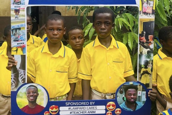 Sir Anim and Lampard Support Needy Students with School Uniforms