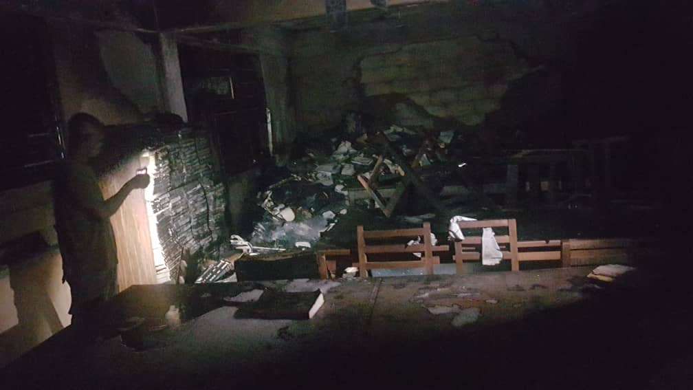 Burnt BOTECH library 