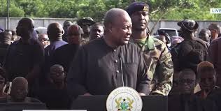 President Mahama promotes Mensah, Anala, Ampadu posthumously